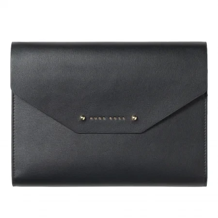 Hugo Boss HTM907A Conference folder A5 Elegance Black